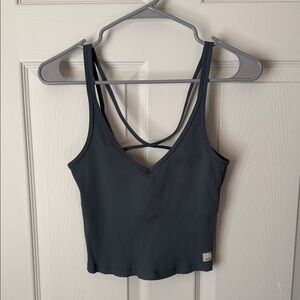 Vuori Women's Ribbed Cami Tank Top - Crop